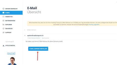 e mail erstellen web